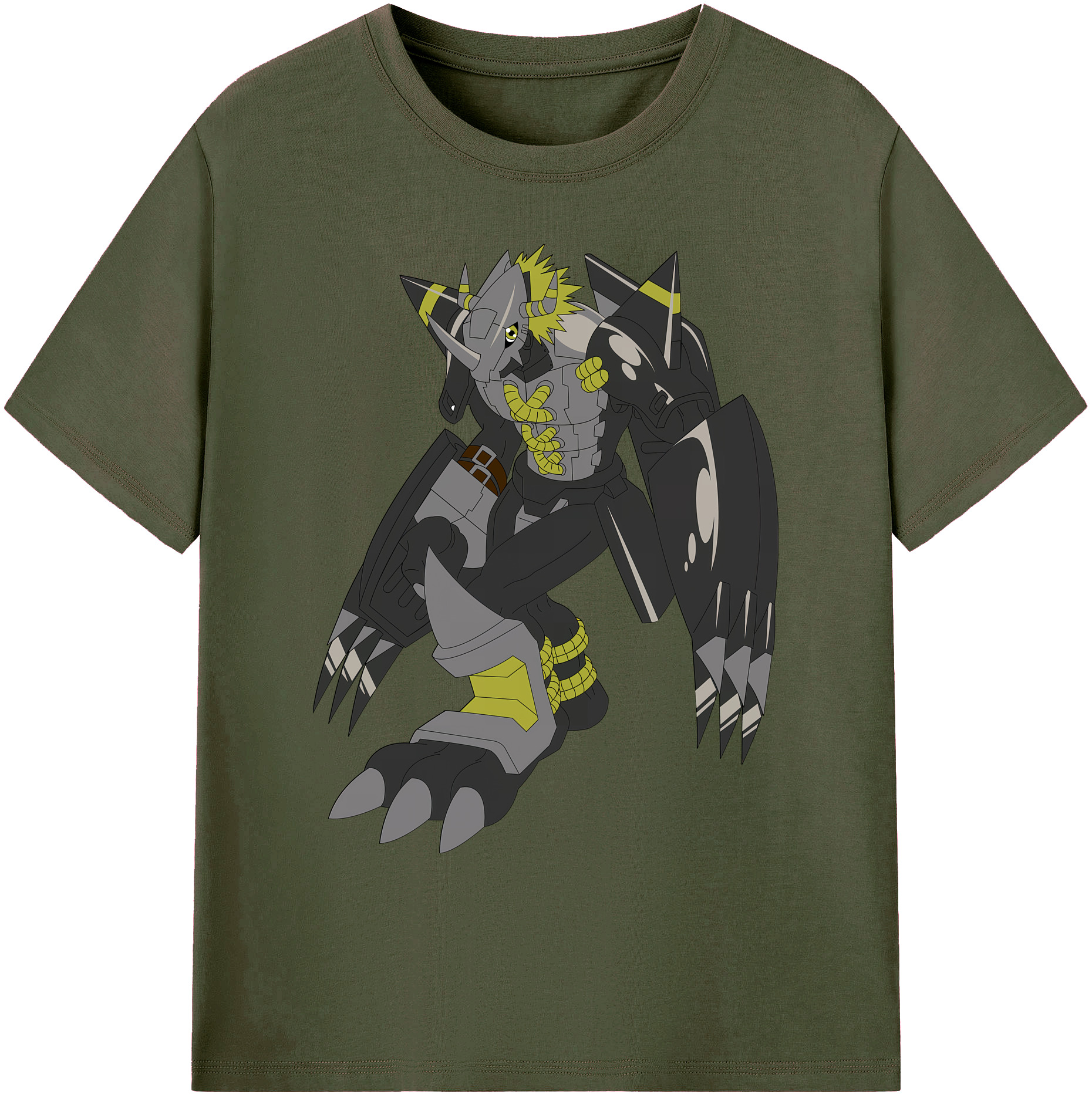 （画像用） Digimon デジタルモンスター/デジモン 綿100％ メンズ半袖Tシャツ｜肌触りやわらか＆通気性